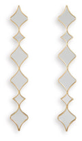 Harriswood - Accent Mirror Set (Set of 2) - Gold Finish-0
