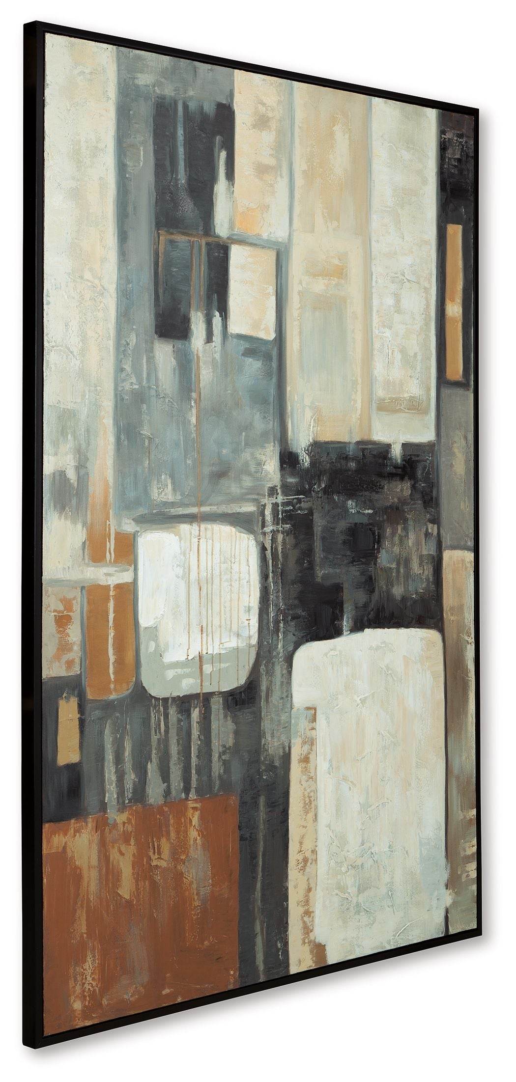 Howford - Wall Art - Brown / Black / Gray-1
