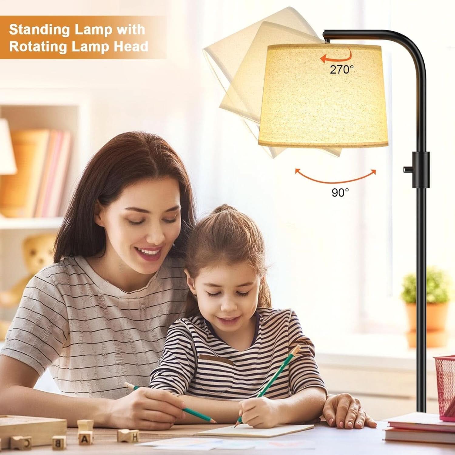 Fully Dimmable LED Floor Lamp Industrial Grade Durable-3