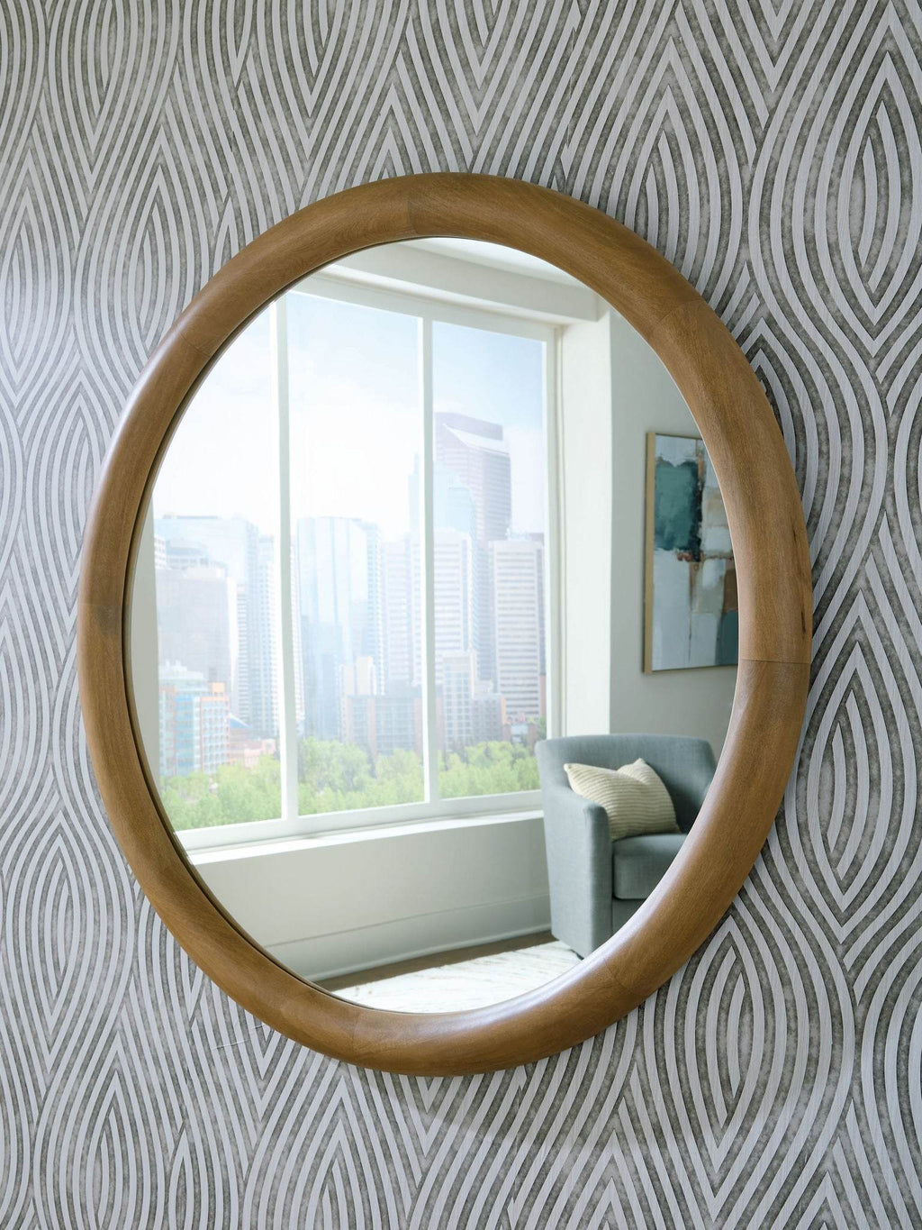 Yadiel - Accent Mirror - Brown-1