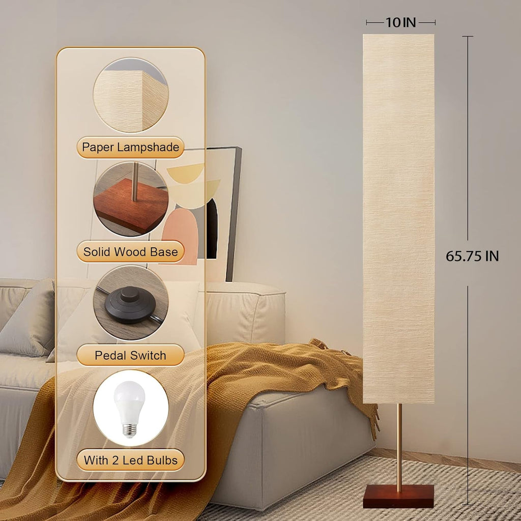 65Inch Floor Lamp With Adjustable Color Temperature