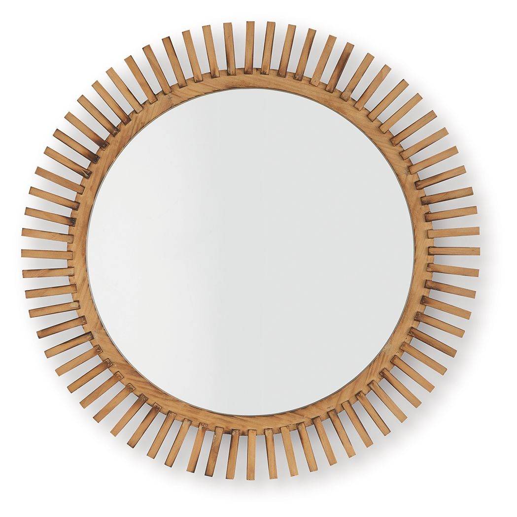 Tedwell - Accent Mirror - Brown-0