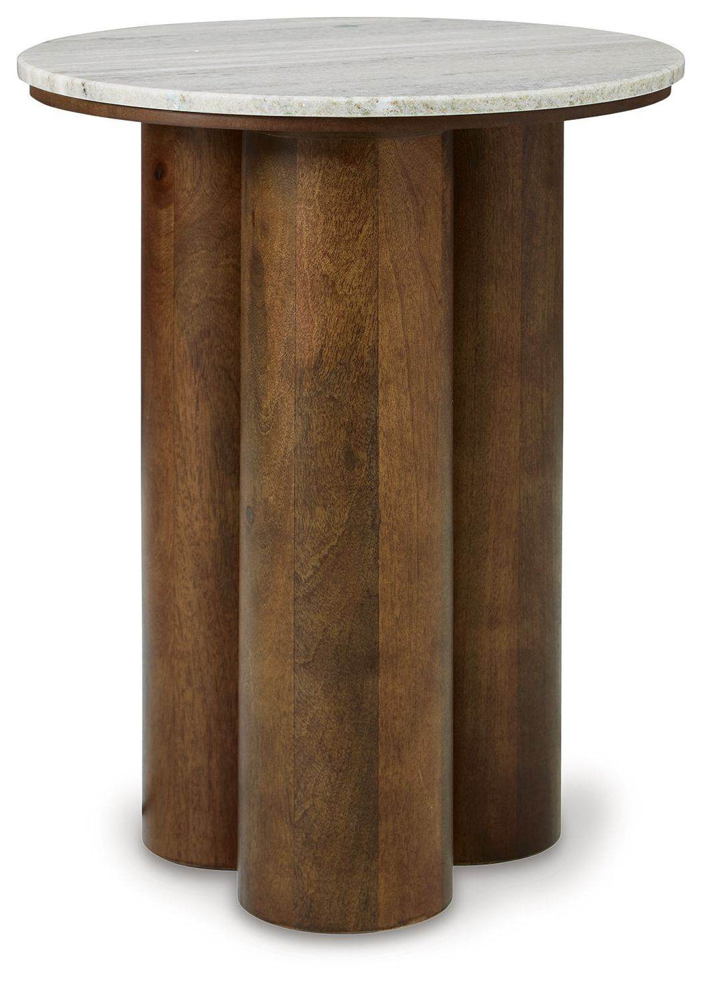 Henfield - Accent Table - Beige / Brown-1