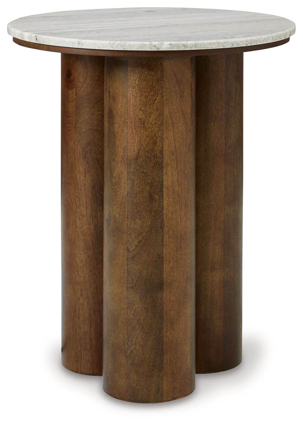 Henfield - Accent Table - Beige / Brown-1
