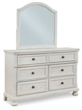 Robbinsdale - Dresser, Mirror - Youth - Antique White-0