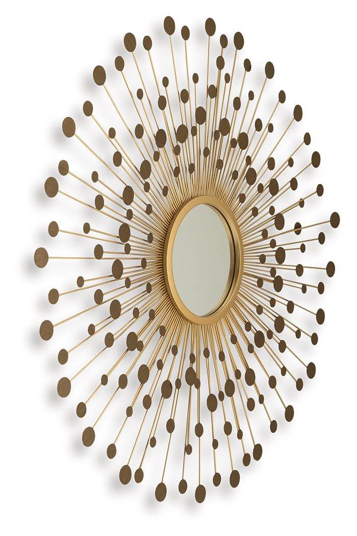 Morwenna - Accent Mirror - Bronze / Gold Finish-1
