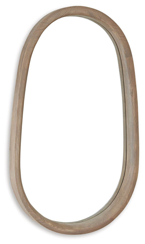 Aarilynn - Accent Mirror - Antique Brown-1
