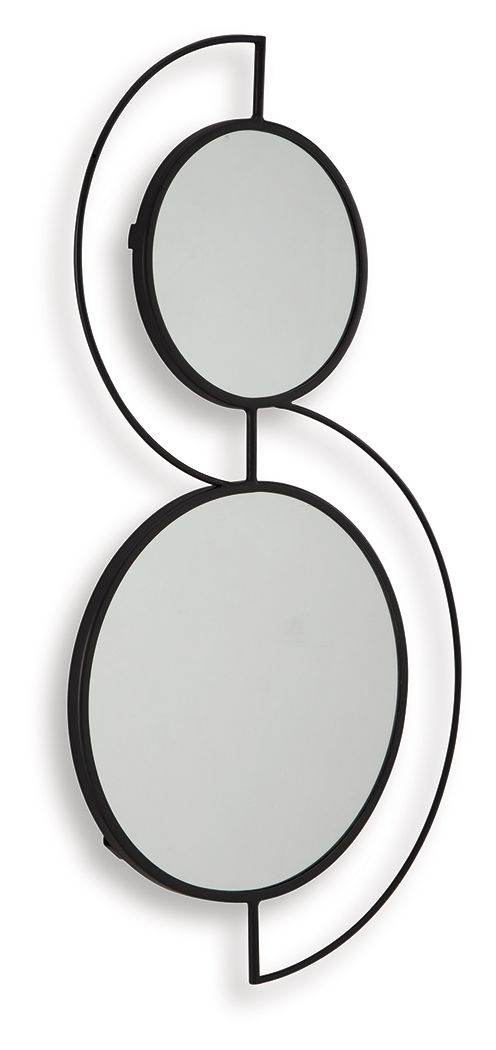 Shayham - Accent Mirror - Black-1