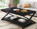 Black Oak 47 Inch Industrial Grade Storage Coffee Table