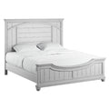 Gray Queen Panel Bed