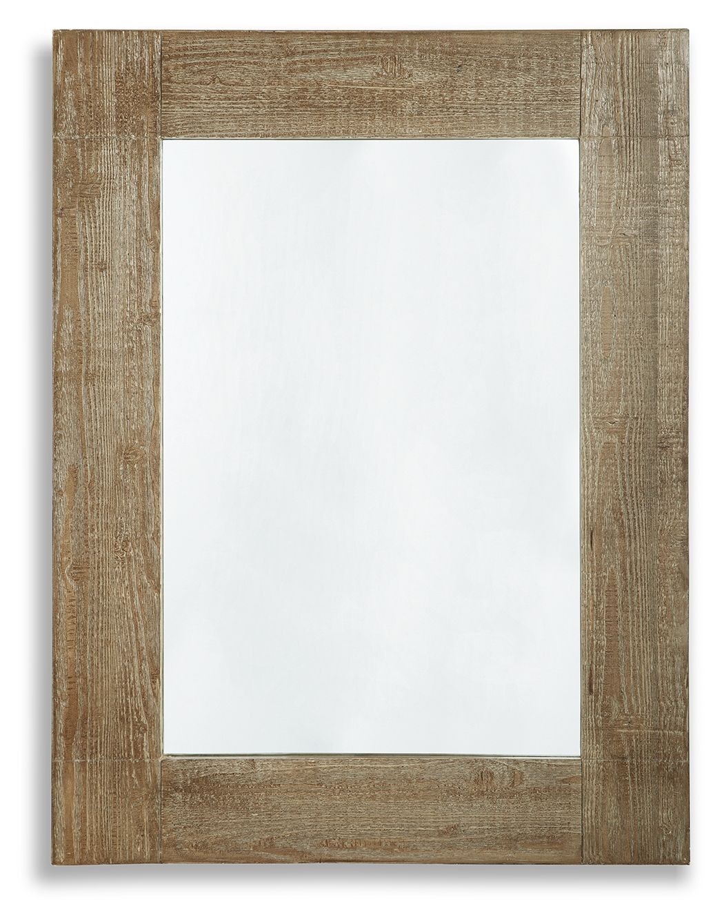 Waltleigh - Accent Mirror - Distressed Brown-0