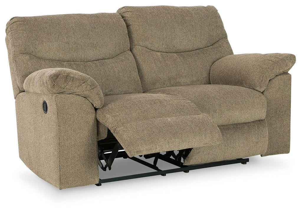 Alphons - Reclining Loveseat - Fabric - Briar-1