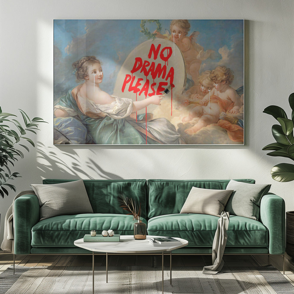Wall art No Drama-5