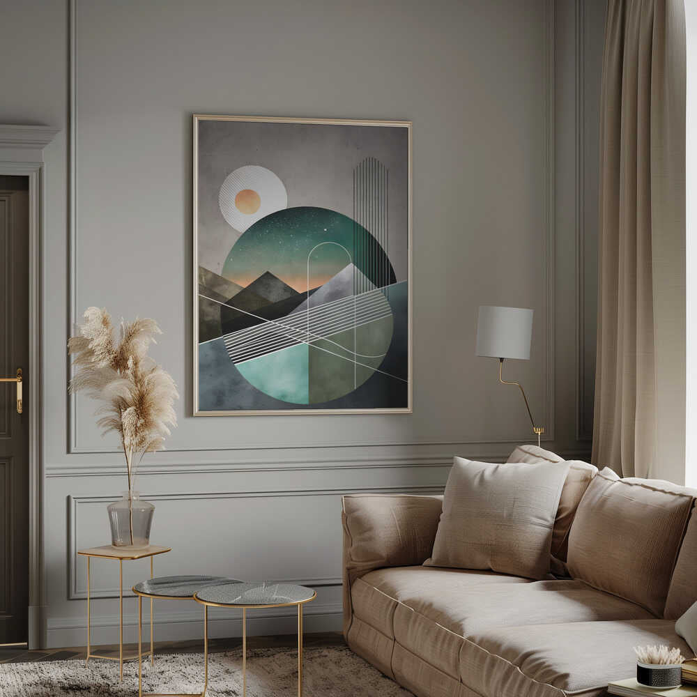 Wall art Celestial Geometry-5
