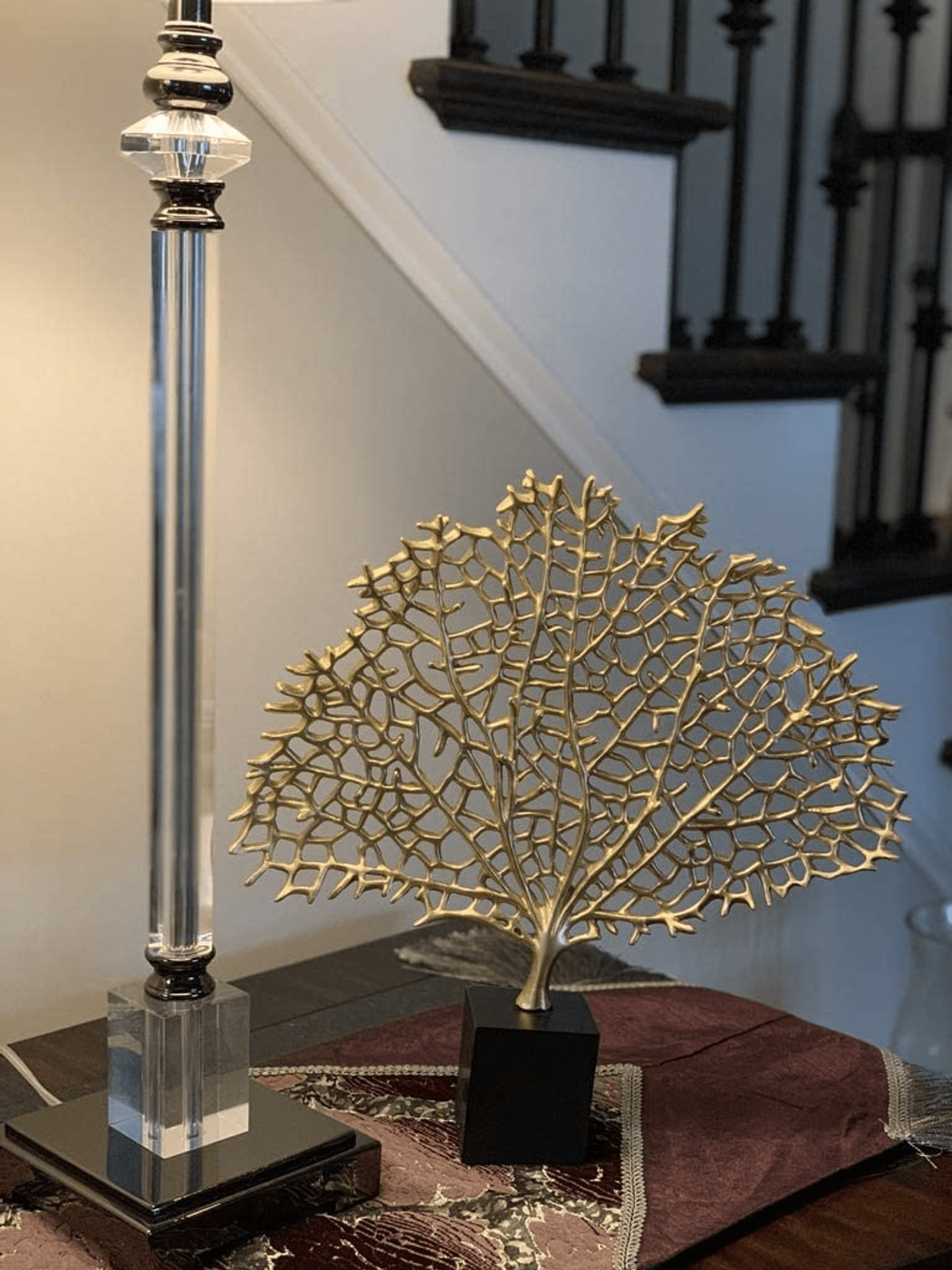 Elegant Lucky Tree Modern Decorative Sculpture-4