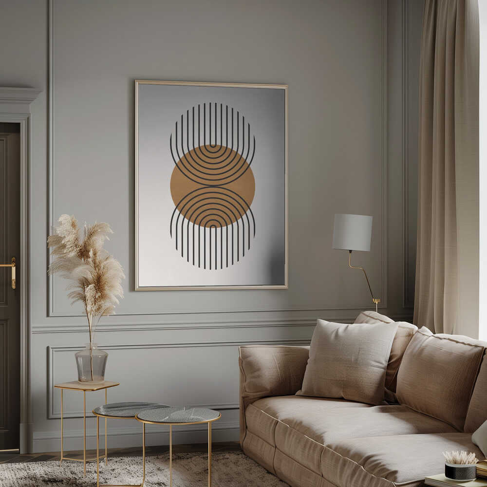 Wall art Art with circles 1-5