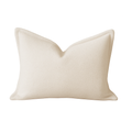 Homey COZY Soft Ivory Throw Pillow