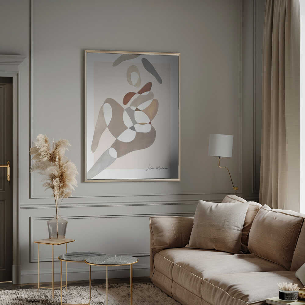 Wall art Flowing Silhouettes-5