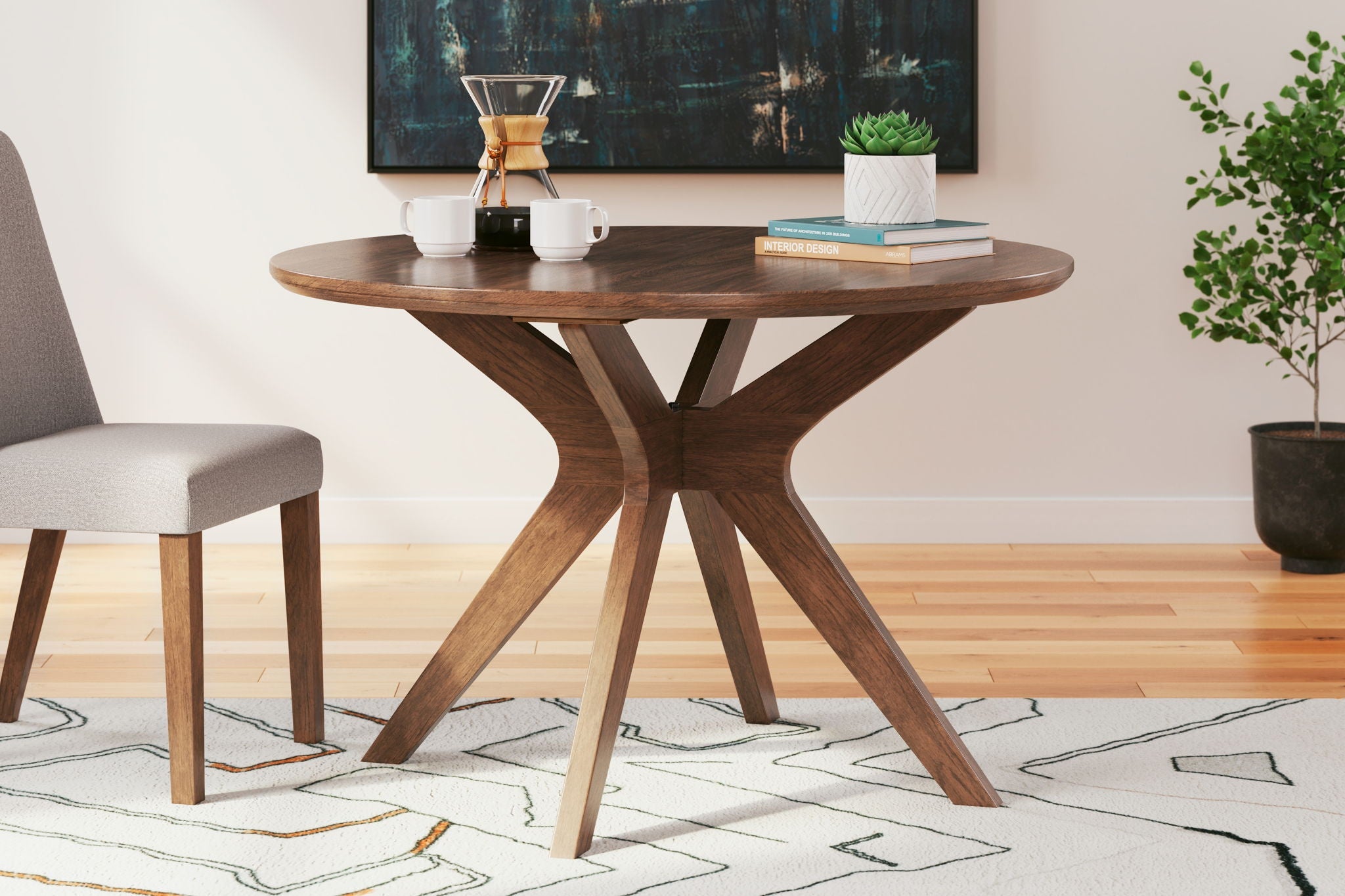 Lyncott - Dining Room Table Set-4