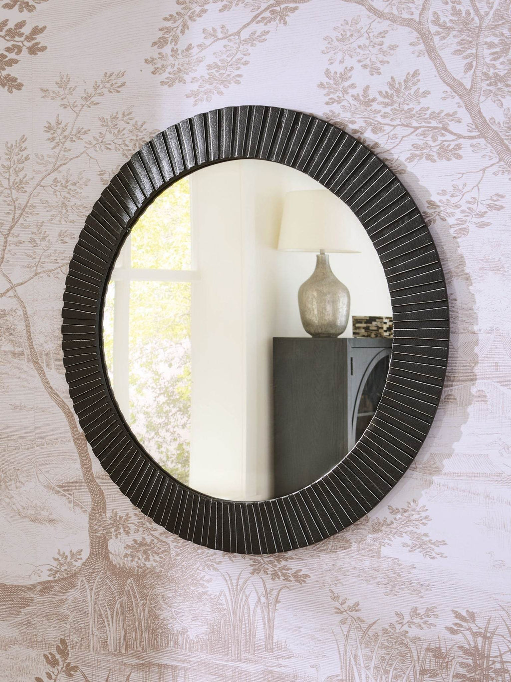 Ozias - Accent Mirror - Black-1