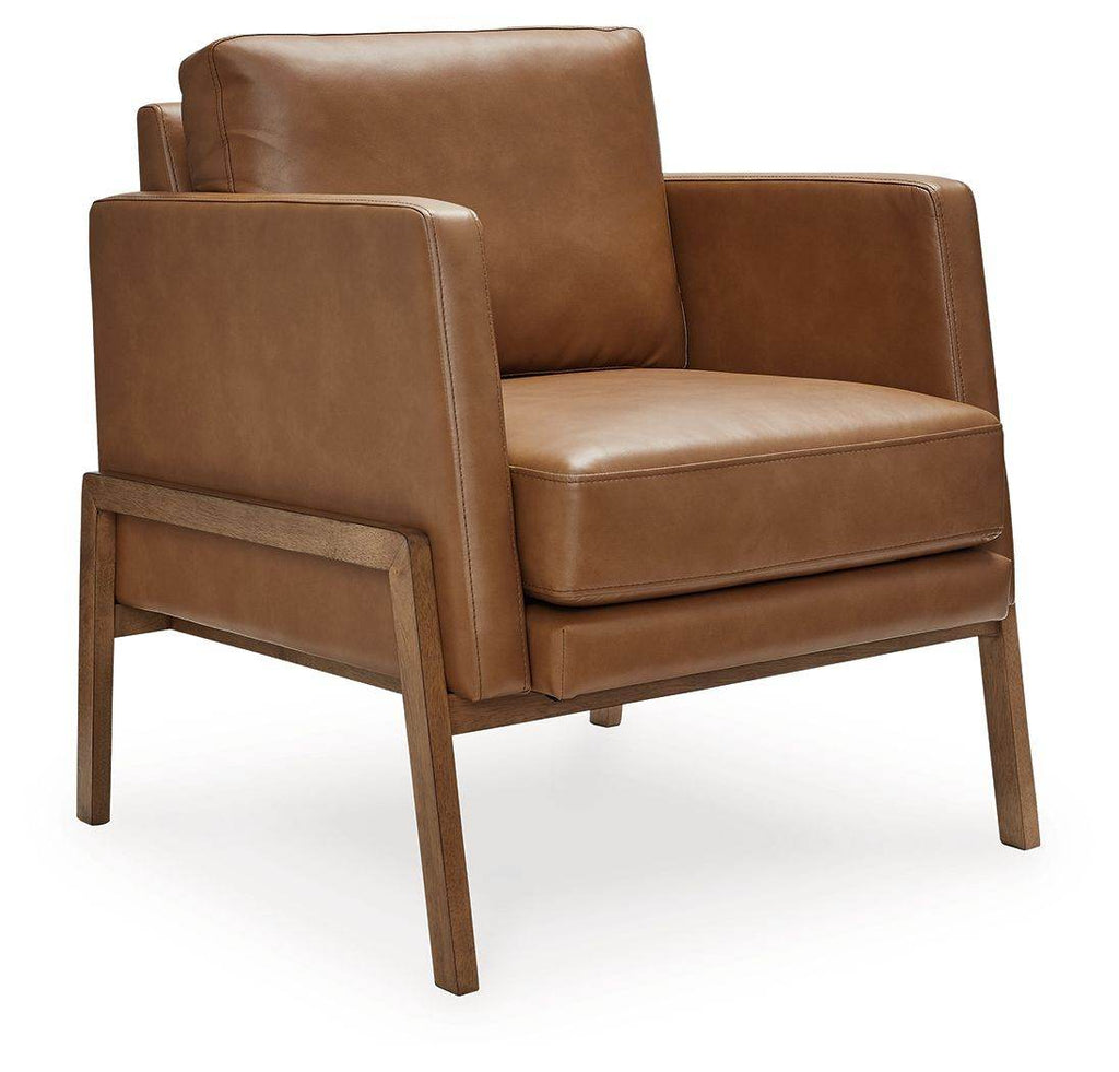 Numund - Accent Chair - Caramel-0