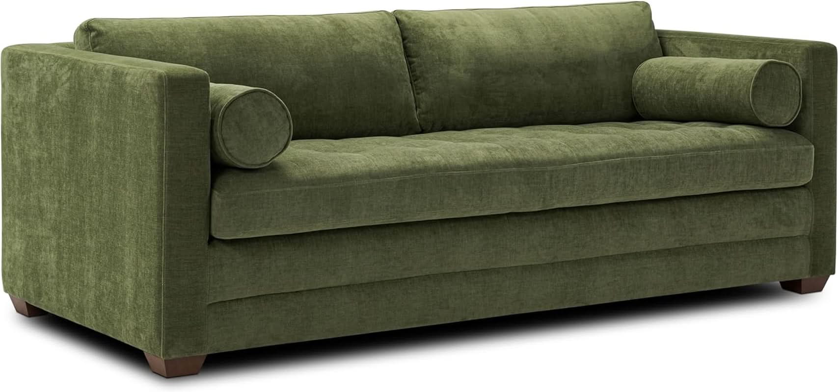 EightyTwoInches Pull Out Sofa Bed With Hidden Mattress-2