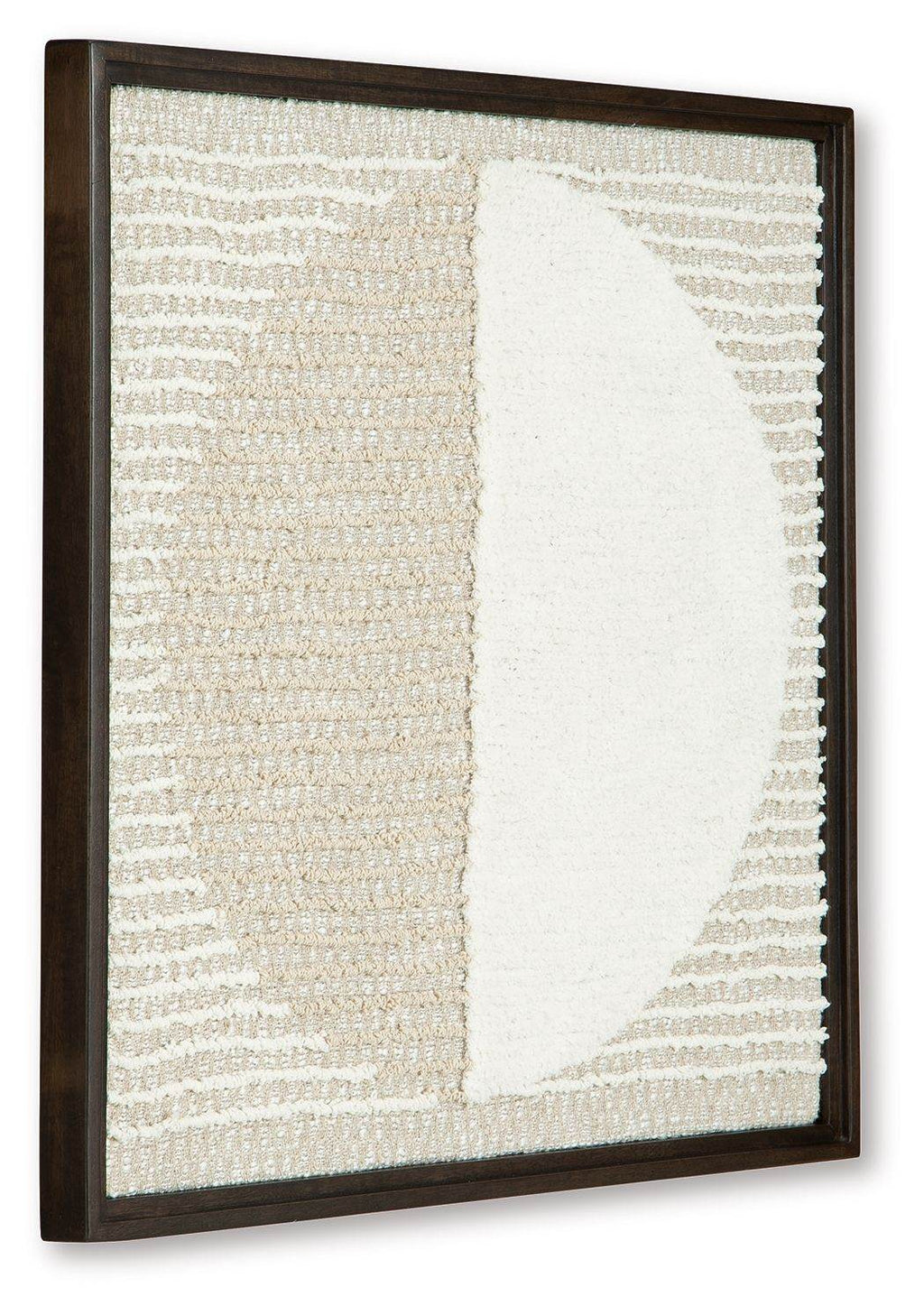 Bachard - Wall Decor - Tan / White-2
