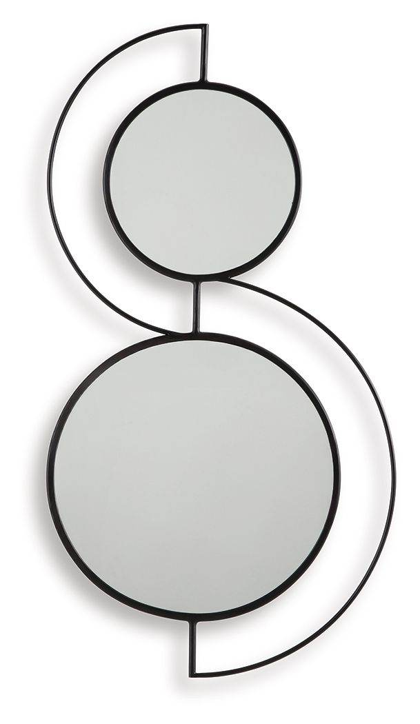 Shayham - Accent Mirror - Black-0