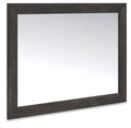 Hollivern - Bedroom Mirror - Dark Gray-0