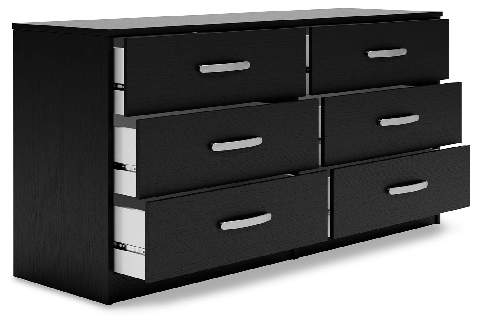 Finch - Six Drawer Dresser - 29'' Height - Black-1