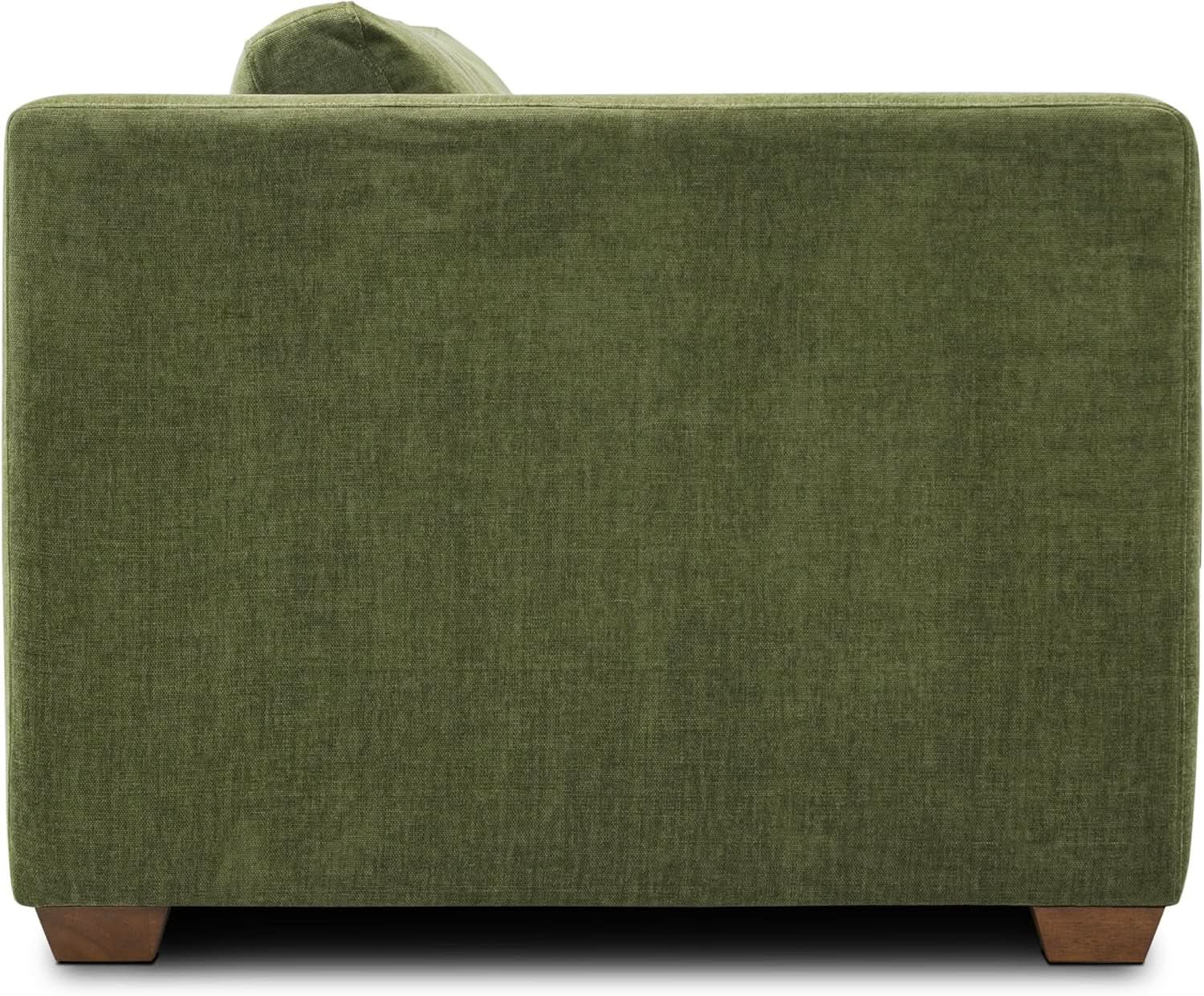 EightyTwoInches Pull Out Sofa Bed With Hidden Mattress-3