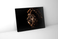 Rich Gold Emblazoned Lion
