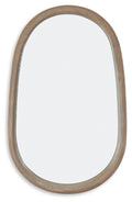 Aarilynn - Accent Mirror - Antique Brown-0