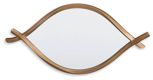 Bartner - Accent Mirror - Antique Gold Finish-0