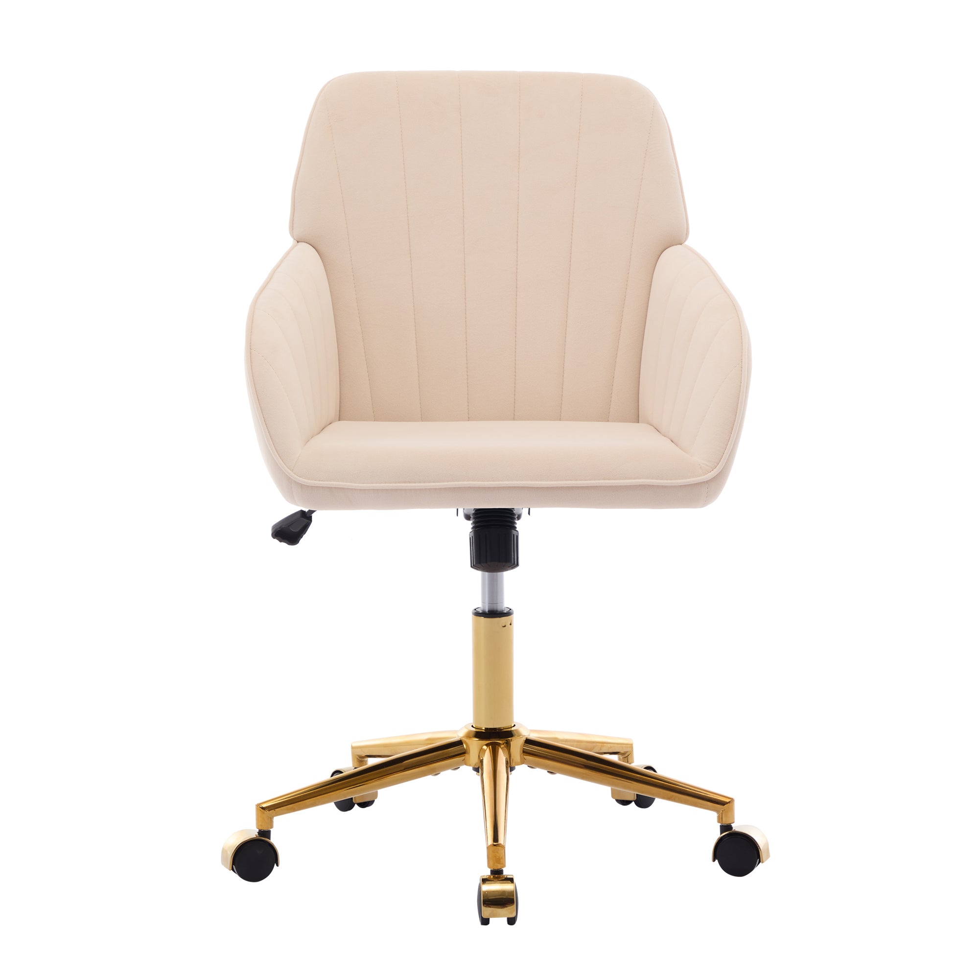 Khaki Velvet TY Ergonomic Office Chair