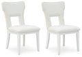 Chalanna - Dining Upholstered Side Chair (Set of 2) - White-0