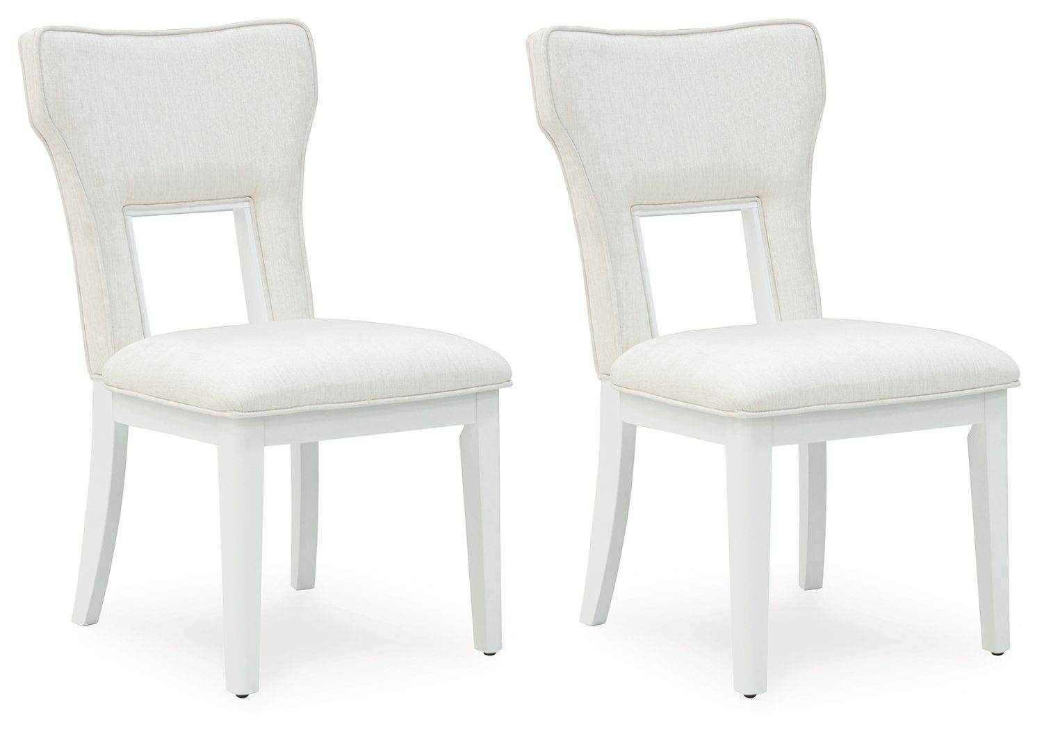 Chalanna - Dining Upholstered Side Chair (Set of 2) - White-0