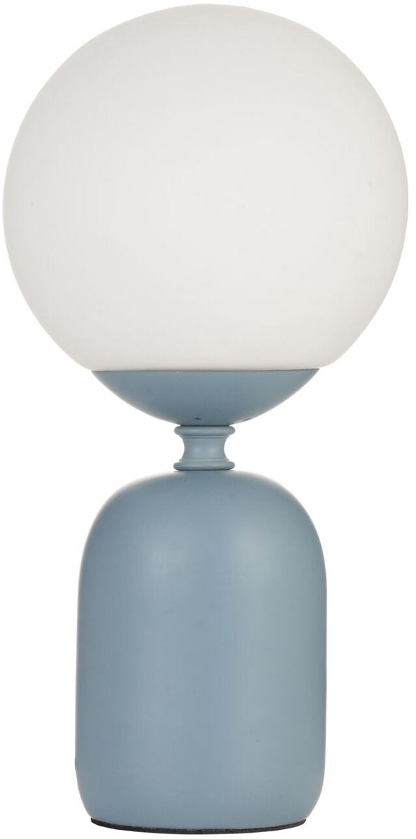 Pauleen LED table lamp glowing charm - E14 - max. 20W - living room, bedroom, dining room - blue and white