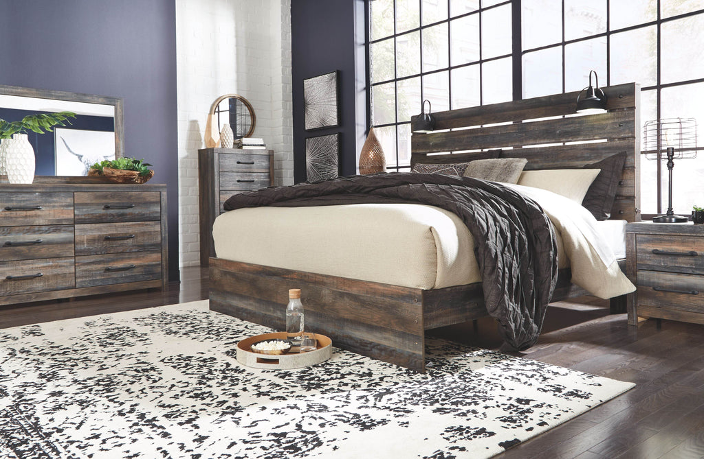Drystan - Panel Bedroom Set-10