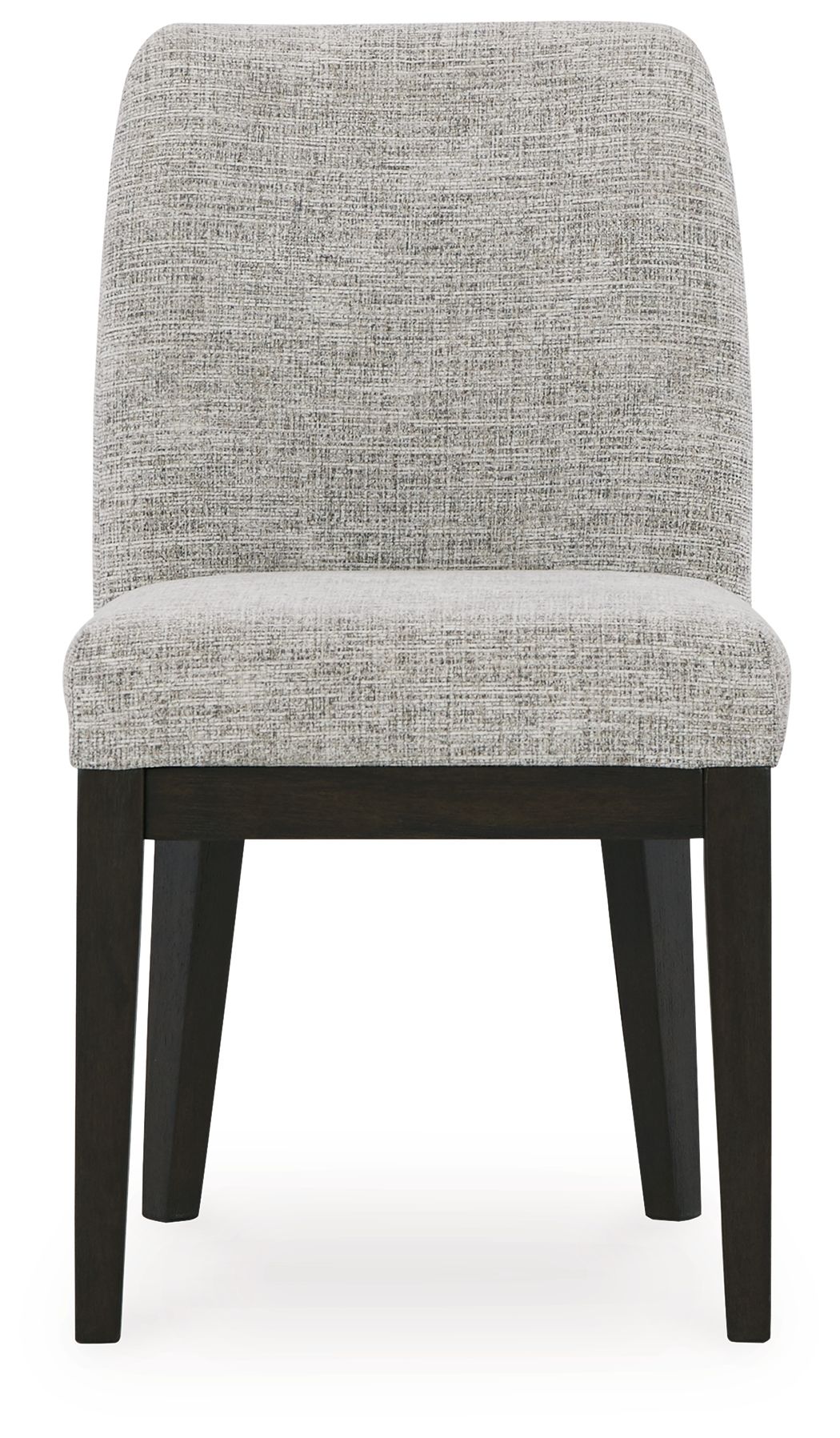 Burkhaus - Dining UPH Side Chair (Set of 2) - Beige / Dark Brown-1