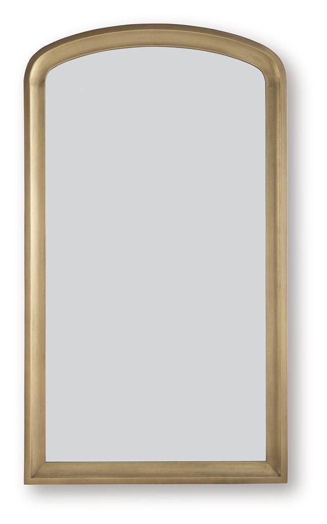 Fintan - Floor Mirror - Gold Finish-0