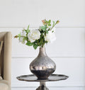Glass Silver Vase