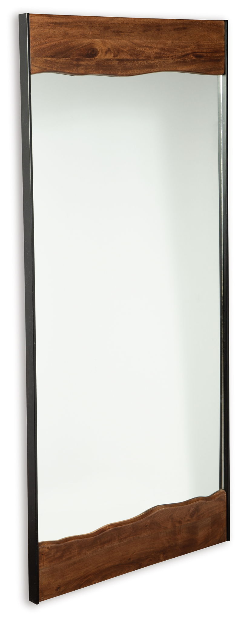 Panchali - Floor Mirror - Brown / Black-0