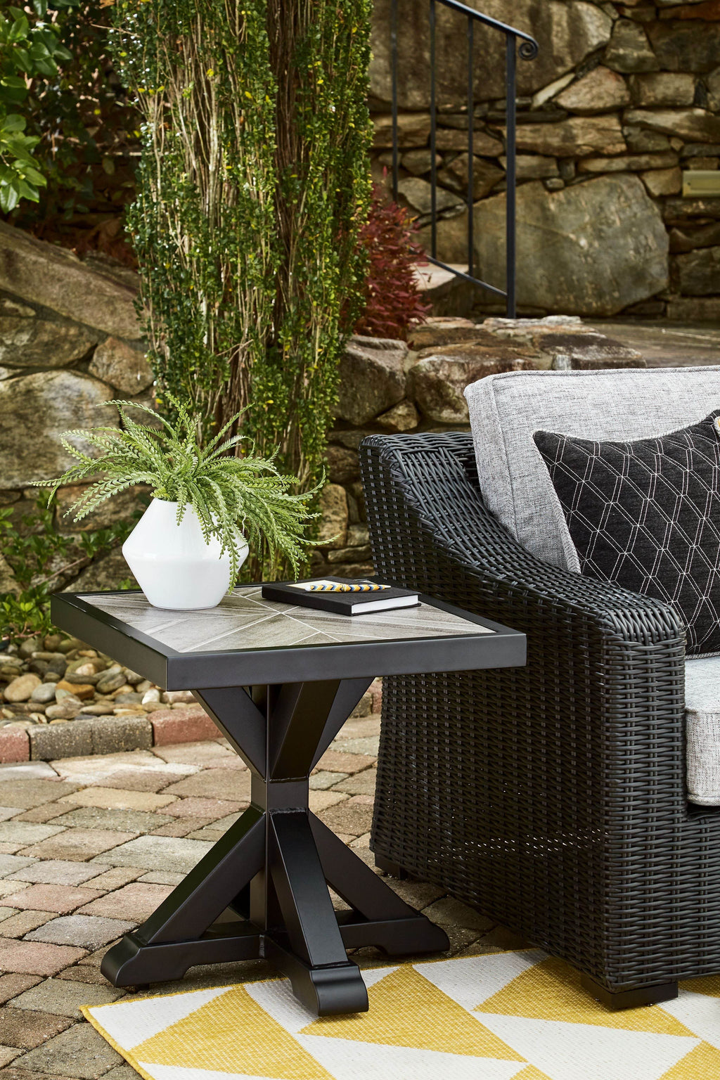 Beachcroft - Square End Table-1