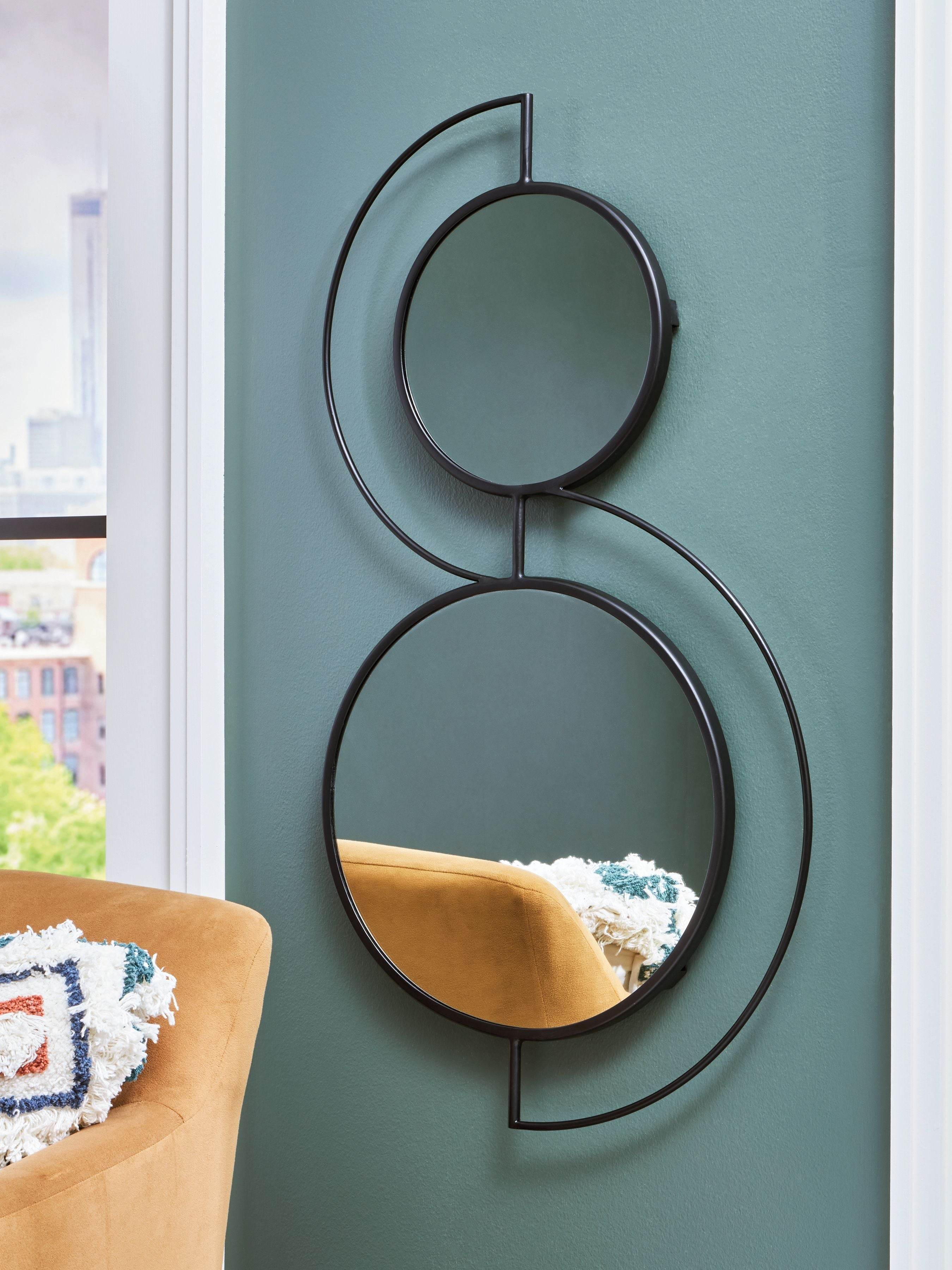 Shayham - Accent Mirror - Black-2