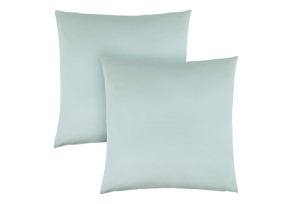 Set Of 2 Mint Green Decorative Throw Pillow