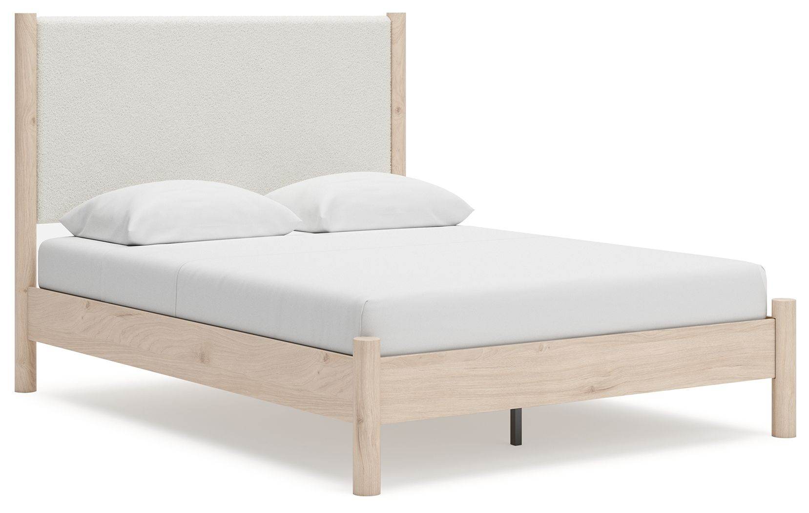Cadmori - Upholstered Panel Bed-0