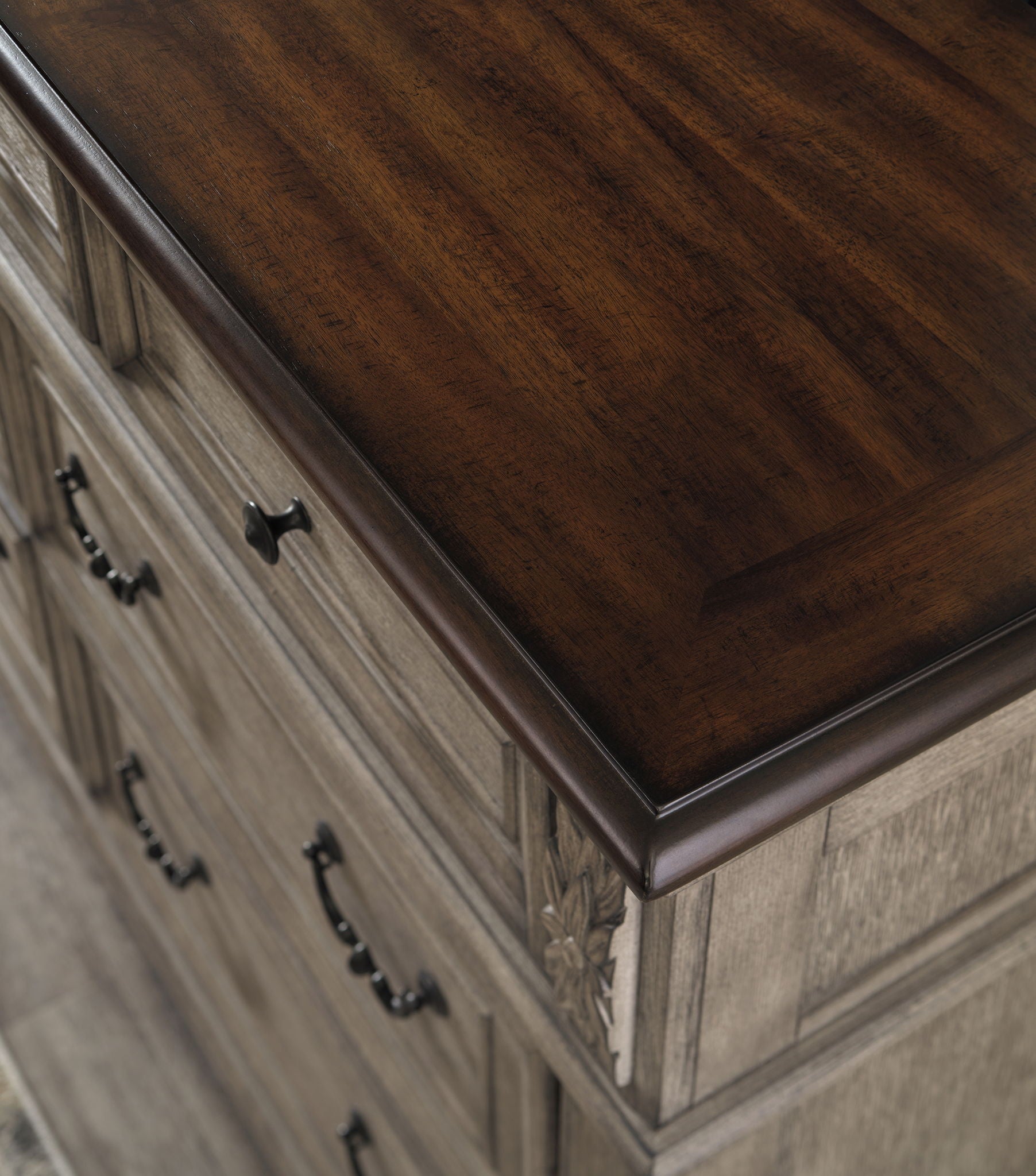 Lodenbay - Dresser, Mirror - Antique Gray-2