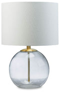 Samder - Glass Table Lamp  - White-0