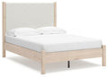 Cadmori - Upholstered Panel Bed-3